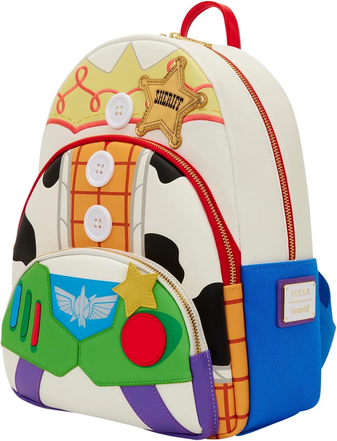 Mochila Jessie, Woody & Buzz Lightyear Toy Story 5 Disney Pixar Loungefly 31 cm - Imagen 2