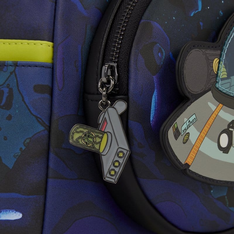 Cartoon Network by Loungefly Mochila Mini Rick and Morty Space Cruiser - Imagen 5